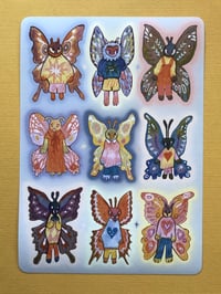 Image 1 of Butterflies - A6 sticker sheet