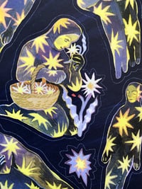 Image 2 of Star People - A6 sticker sheet
