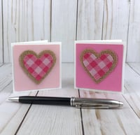 Image 3 of Mini Valentine Card Making Kit to DIY 12 Small Cards with Envelopes