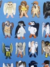 Image 2 of BIRDS - A5 sticker sheet