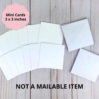 Image 6 of Mini Valentine Card Making Kit to DIY 12 Small Cards with Envelopes