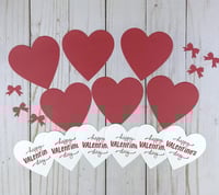 Image 5 of Valentine Card Making Kits for Adults to DIY 6 Embossed Valentine's Day Cards