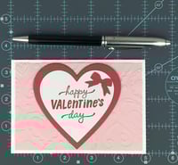 Image 7 of Valentine Card Making Kits for Adults to DIY 6 Embossed Valentine's Day Cards