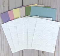 Image 5 of Sympathy Card Making Kit to DIY 6 Hummingbird Greeting Cards