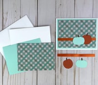 Image 6 of Fall Card Making Kit for Adults to DIY 6 Assorted Autumn Greeting Cards