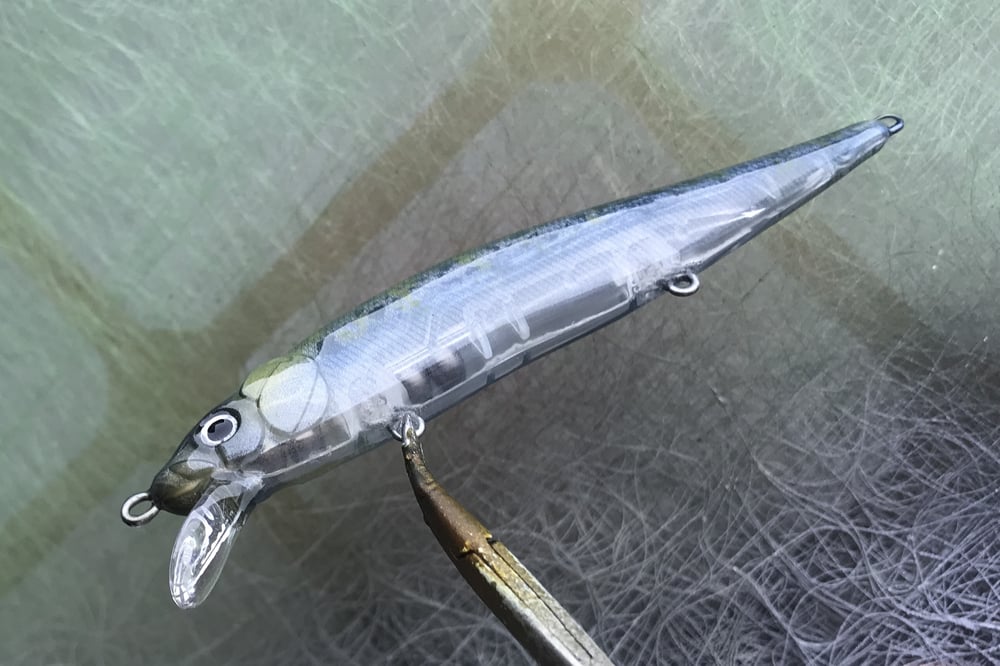 SPEEDBAITS Custom Airbrushed TA 110 Jerkbait SUSPEND 6230 - Image 4