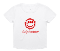 Image 2 of Smiley baby tee - white 