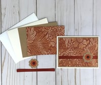 Image 2 of Fall Flowers Card Making Kit for Adults to DIY 6 Autumn Floral Greeting Cards
