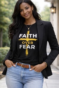 Image 1 of Faith Over Fear t-shirt