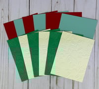 Image 5 of Cherry Card Making Kit for Adults to DIY 6 Summer Embossed Greeting Cards