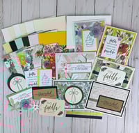 Image 1 of Religious Card Making Kit for Women to DIY 6 Scripture Greeting Cards