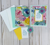 Image 3 of Religious Card Making Kit for Women to DIY 6 Scripture Greeting Cards