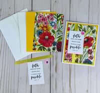 Image 5 of Religious Card Making Kit for Women to DIY 6 Scripture Greeting Cards
