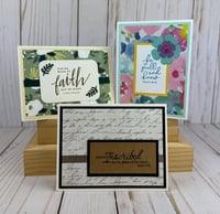 Image 8 of Religious Card Making Kit for Women to DIY 6 Scripture Greeting Cards