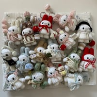 Image 3 of Bunny + Bear Crochet Pattern Bundle PDF ( 15+ Accessories) 