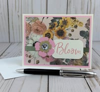 Image 3 of Spring Card Making Kit for Adults to DIY 6 Bloom Floral Greeting Cards
