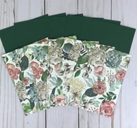 Image 4 of Psalms 23 Religious Card Making Kit for Women to DIY 6 Scripture Greeting Cards