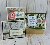Image 2 of Religious Card Making Kit for Adults to Make 6 Assorted Bible Verse Cards