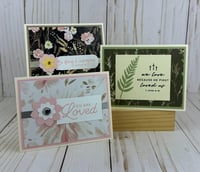 Image 3 of Religious Card Making Kit for Adults to Make 6 Assorted Bible Verse Cards