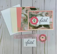 Image 4 of Religious Card Making Kit for Adults to Make 6 Assorted Bible Verse Cards