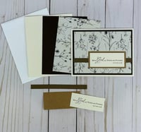 Image 6 of Religious Card Making Kit for Adults to Make 6 Assorted Bible Verse Cards