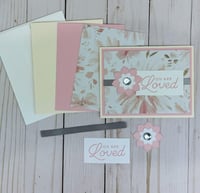 Image 7 of Religious Card Making Kit for Adults to Make 6 Assorted Bible Verse Cards