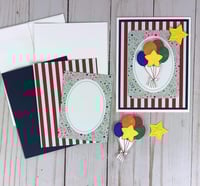 Image 5 of Birthday Card Making Kit for Adults to DIY 6 Assorted Birthday Greeting Cards