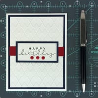 Image 8 of Birthday Card Making Kit for Adults to DIY 6 Assorted Birthday Greeting Cards