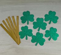 Image 5 of St. Patrick's Day Card Making Kit for Adults to DIY 6 Shamrock St. Paddy's Day Cards