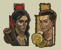 Image 2 of Pathologic stickers/keychains 2