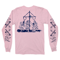 Image 2 of MIDSOMMAR "LONGSLEEVE" PINK / ARCHIVE STOCK