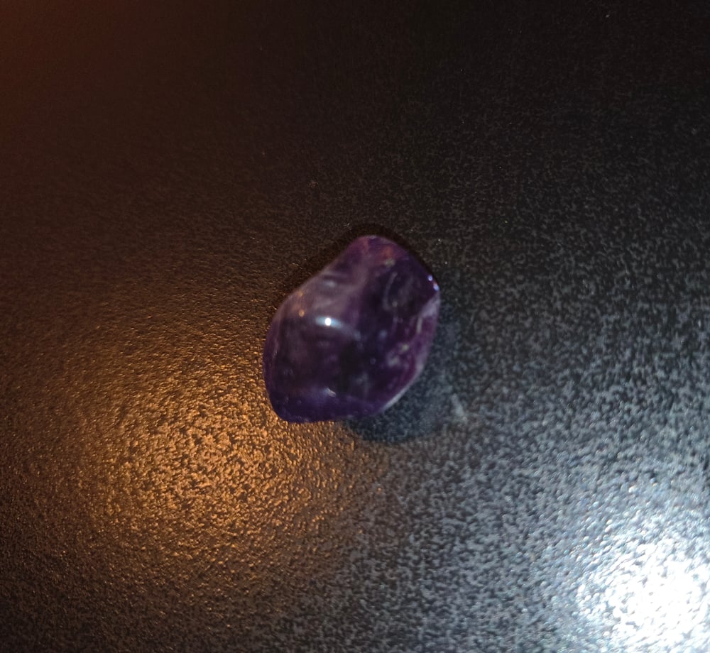 Image of Purple Amethyst crystal 