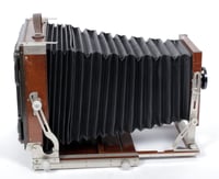 Image 7 of Deardorff V8 8X10 camera w/ front swings + 305mm lens + Holder + Fresnel #2189