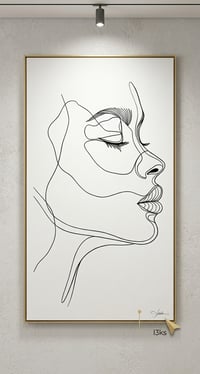 Image 2 of Horizon Zen Line Tableau - Minimalist Landscape Modern Wall Art