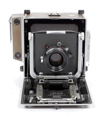 Image 2 of Linhof Technika V 4X5 camera w/ 150mm + 210mm MC Lenses +film +holders +fresnel