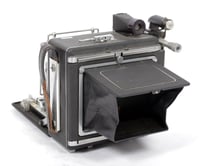 Image 4 of Busch Pressman D 4X5 folding field Camera w/ 135mm lens + film + holders #2203