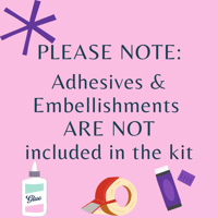 Image 11 of God Bless America 4th of July Card Making Kit for Adults to Make Your Own Cards