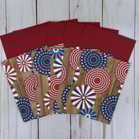 Image 5 of 4th of July Card Making Kit for Adults to DIY 6 Patriotic Greeting Cards