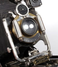 Image 10 of Kodak Autographic No 3A folding pocket camera + Goerz Dagor 168mm F6.8 lens 2216