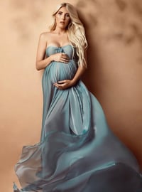 Image 3 of Iridescent Chiffon/Silk blend