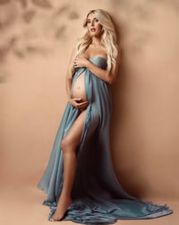 Image 4 of Iridescent Chiffon/Silk blend