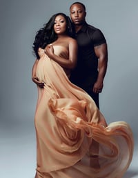 Image 2 of Iridescent Chiffon/Silk blend