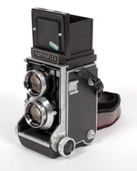 Image 3 of Mamiyaflex 6X6 TLR Medium format camera with 65mm 80mm 180mm lenses TESTED 2217