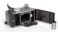 Image 5 of Mamiyaflex 6X6 TLR Medium format camera with 65mm 80mm 180mm lenses TESTED 2217