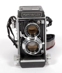 Image 2 of Mamiyaflex 6X6 TLR Medium format camera with 65mm 80mm 180mm lenses TESTED 2217