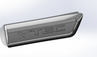 VTEC Fender Moldings (90-93 DA Integra)