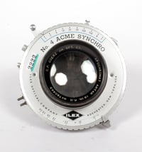 Image 2 of Goerz Apo Artar 19" [480mm] F11 large format Lens in Ilex #4 shutter #2222