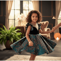 Image 2 of Princess Neckline dress