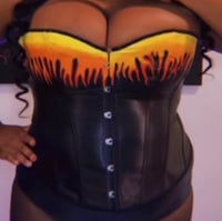 "Scorched" Corset 