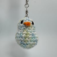 Crochet Duck Keychain